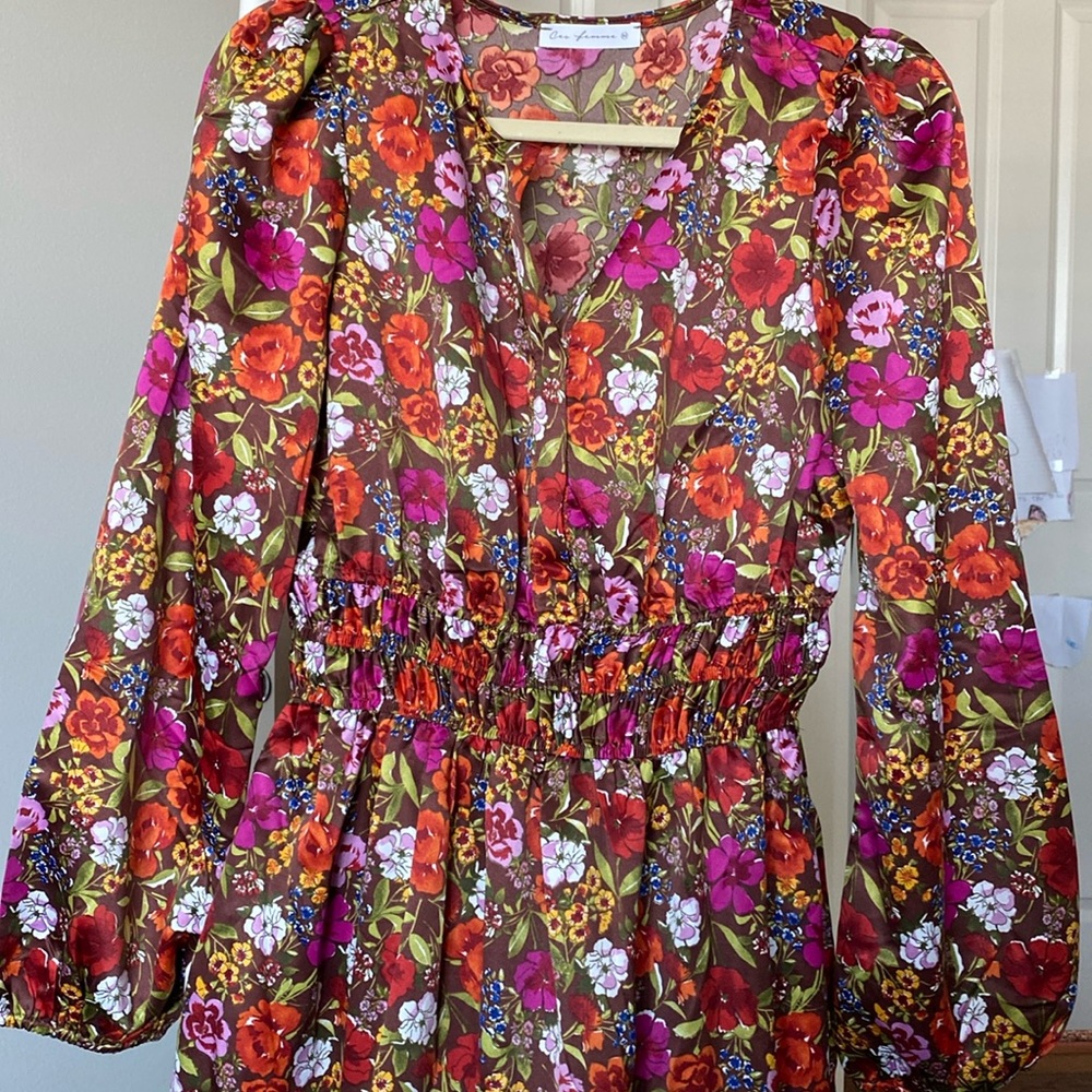 Women’s floral dress